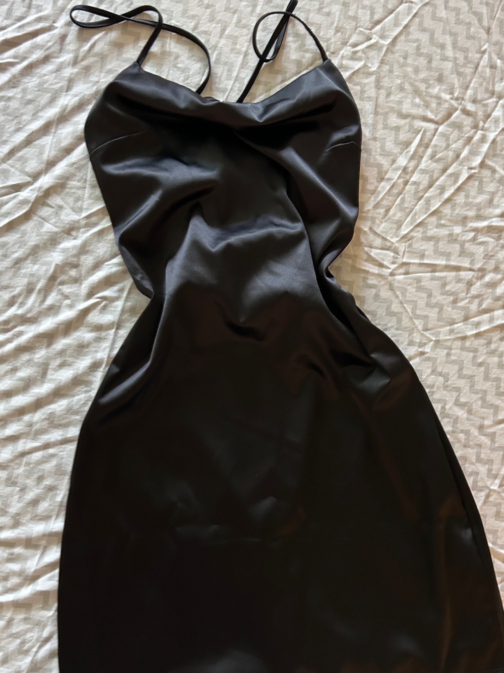GARAGE homecoming Satin Slip Dress